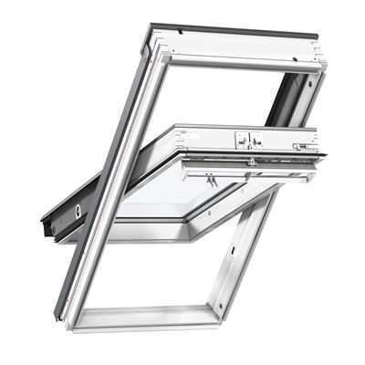 Picture of Velux Centre Pivot Roof Window White Painted
94x140 Toughened Outer Pane Laminated Inner
PK08