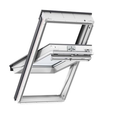 Picture of Velux Centre Pivot Roof White Polyurethane
78x140 Toughened Outer Pane MK08