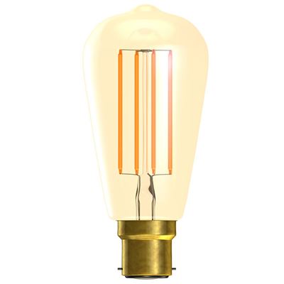 Picture of 4W LED VINTAGE SQUIRREL CAGE BC AMBER 2000K
DIMMABLE