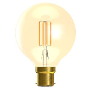 Picture of 4W LED VINTAGE GLOBE BC AMBER 2000K
DIMMABLE