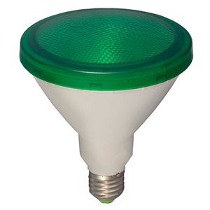 Picture of 05651  PAR38 LED
15W ES GREEN  LED EXTERNAL USE
NON DIMMABLE