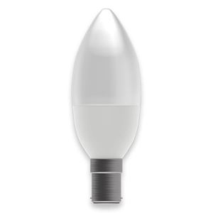 Picture of 4W SBC LED OPAL CANDLE 2700K
NON  DIMMABLE