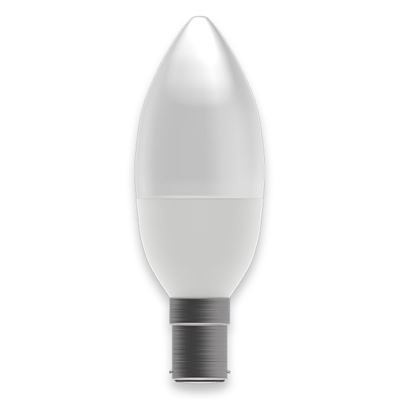 Picture of 4W SBC LED OPAL CANDLE 2700K
NON  DIMMABLE