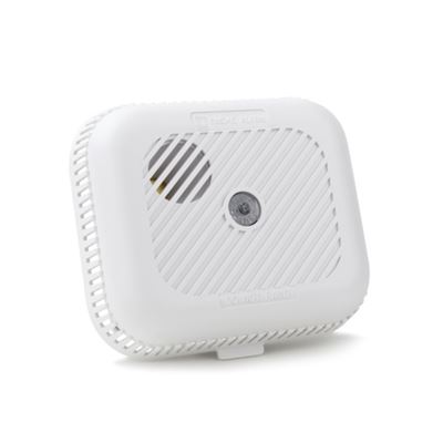 Picture of Interlinkable 9v battery optical smoke
Interconnectable with up to 12 alarms
SUITABLE FOR HALLWAY/LANDINGS/LIVING & DINING