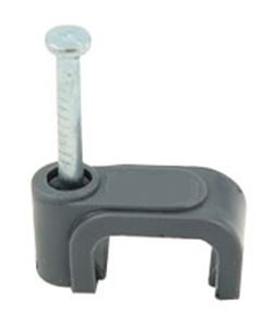 Picture of 1.5mm Flat T&E Cable Clips (100)
