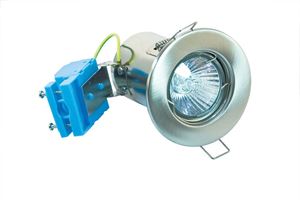 Picture of Satin Chrome Fixed Fire Rated Downlight
FD-105