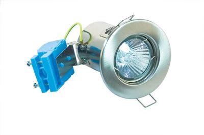 Picture of Satin Chrome Fixed Fire Rated Downlight
FD-105