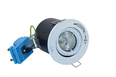 Picture of White Tilt Fire Rated Downlight
FD-109