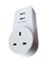 Picture of 13A PLUG IN ADAPTOR C/W 2 USB OUTLETS