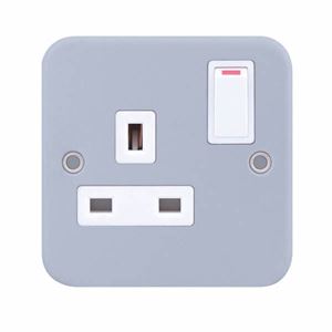Picture of 1 gang switched socket
MC921  metalclad