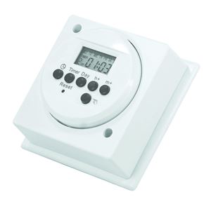Picture of DIGITAL IMMERSION HEATER TIMER
2A 500W MAX LOAD 42 ON/OFF PROGRAMS