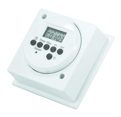Picture of DIGITAL IMMERSION HEATER TIMER
2A 500W MAX LOAD 42 ON/OFF PROGRAMS