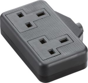 Picture of 2gang Trailing Socket Black
PL0946803
