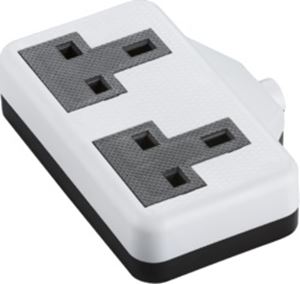 Picture of 2gang Trailing Socket White
PL0946903