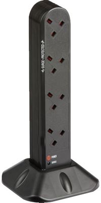 Picture of 13A 8 GANG SOCKET TOWER 2 MTR LEAD