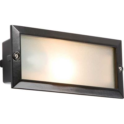Picture of BRICK LIGHT INTERCHANGEABLE FACE BLACK
1 X 60W ES
233MM X 100MM X 75MM
