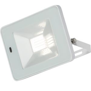 Picture of 20W LED FLOOD LIGHT WHITE C/W BUILT IN MICROWAVE SENSOR 180DEG
H:126MM W:180MM  P:30MM
KNIGHTSBRIDGE