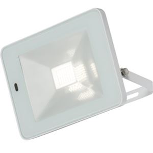 Picture of 20W LED FLOOD LIGHT WHITE C/W BUILT IN MICROWAVE SENSOR 180DEG
H:147MM W:210MM  P:37MM
KNIGHTSBRIDGE
