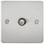 Picture of 1 GANG SATELLITE   FLAT PLATE
BRUSHED CHROME