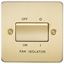 Picture of 1 FAN ISOLATOR SWITCH  FLAT PLATE
BRUSHED BRASS