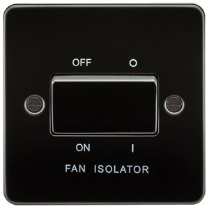 Picture of 1 FAN ISOLATOR SWITCH  FLAT PLATE
GUNMETAL