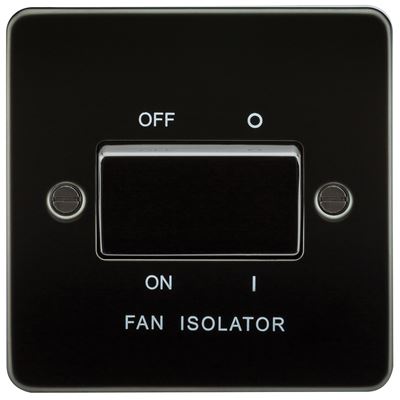 Picture of 1 FAN ISOLATOR SWITCH  FLAT PLATE
GUNMETAL