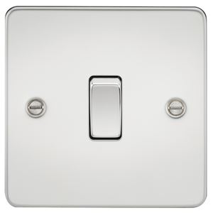 Picture of 1 GANG INTERMEDIATE  FLAT PLATE
POLISHED CHROME