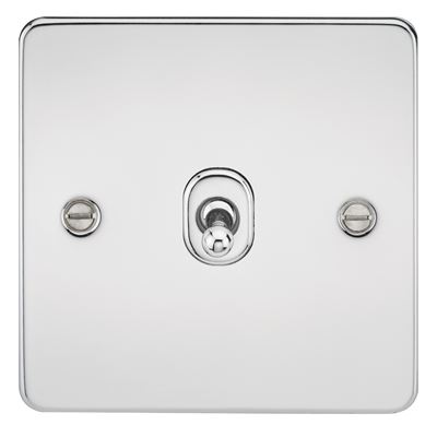 Picture of 1GANG 2WAY  TOGGLE SWITCH  FLAT PLATE
POLISHED CHROME