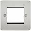 Picture of 2 GANG EURO MODULAR GRID PLATE
2 GANG BRUSHED CHROME