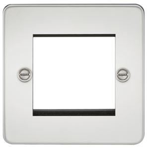 Picture of 2 GANG EURO MODULAR GRID PLATE
2 GANG POLISHED CHROME