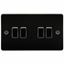 Picture of 4GANG 2WAY  SWITCH FLAT PLATE
GUNMETAL