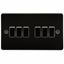 Picture of 6GANG 2WAY  SWITCH  FLAT PLATE
GUNMETAL