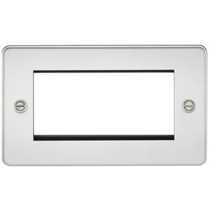 Picture of 3/4 GANG EURO MODULAR GRID PLATE
3/4 GANG POLISHED CHROME