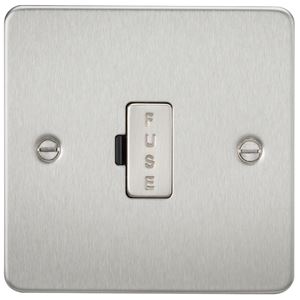 Picture of UNSWITCHED SPUR  FLAT PLATE
BRUSHED CHROME