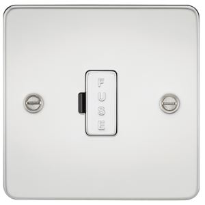 Picture of UNSWITCHED SPUR  FLAT PLATE
POLISHED CHROME