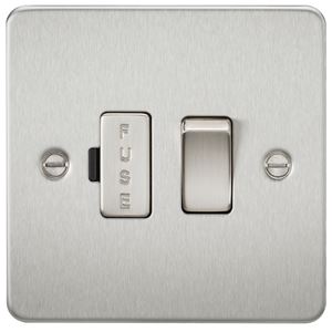 Picture of SWITCHED FUSED SPUR PLATE
BRUSHED CHROME
