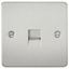Picture of 1 GANG BT SLAVE  FLAT PLATE
BRUSHED CHROME