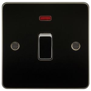 Picture of 20A DP  SWITCH  C/W NEON FLAT PLATE
GUNMETAL
