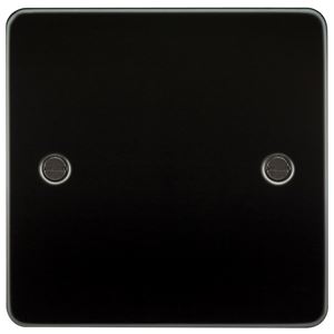 Picture of 1 GANG BLANK PLATE  FLAT PLATE
GUNMETAL