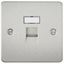 Picture of RJ45 SOCKET  FLAT PLATE
BRUSHED CHROME