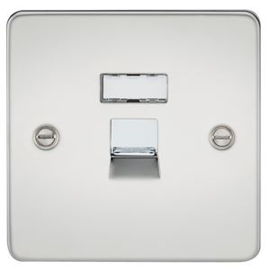 Picture of RJ45 SOCKET  FLAT PLATE
POLISHED CHROME