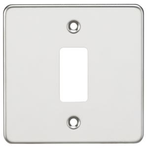 Picture of 1 GANG GRID PLATE
1 GANG SWITCH PLATE  POLISHED CHROME
