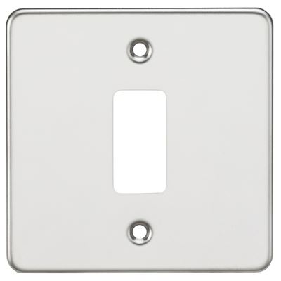 Picture of 1 GANG GRID PLATE
1 GANG SWITCH PLATE  POLISHED CHROME