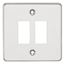 Picture of 2 GANG GRID PLATE
2 GANG SWITCH PLATE  POLISHED CHROME
