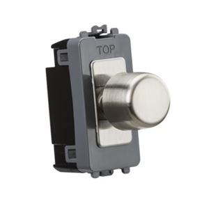 Picture of GRID DIMMER MODULE 10-200W TRAILING EDGE BRUSHED CHROME
KNIGHTSBRIDGE