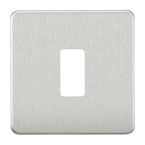 Picture of 1 GANG BRUSHED CHROME GRID PLATE
KNIGHTSBRIDGE
