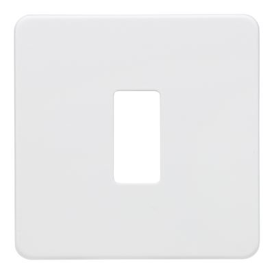 Picture of 1 GANG MATT WHITE GRID PLATE
KNIGHTSBRIDGE