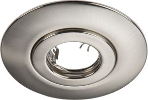 Picture of DOWNLIGHT CONVERTOR PLATE BRUSHED CHROME
C/W LV AND GU10 HOLDERS
