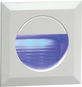 Picture of MINIATURE RECESSED INDOOR/OUTDOOR IP54 LED
1.2W BLUE SQUARE
80MM X 80MM 45MM