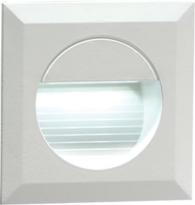 Picture of MINIATURE RECESSED INDOOR/OUTDOOR IP54 LED
1.2W WHITE SQUARE
80MM X 80MM 45MM
